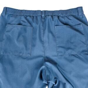 Urbane Performance Scrub Pants Men’s Quick Cool Multi 7 Pocket Blue Size Large